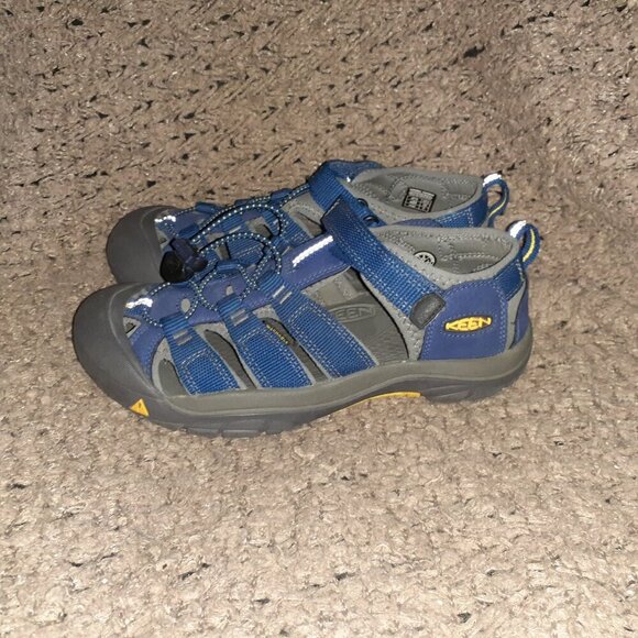 KEEN-Newport H2 Sandals-Waterproof-Navy Blue-SZ 37-6.5 Women-Near Mint - Picture 2 of 7
